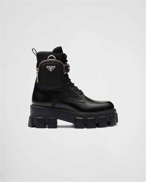 botas de prada mujer|prada nylon boots.